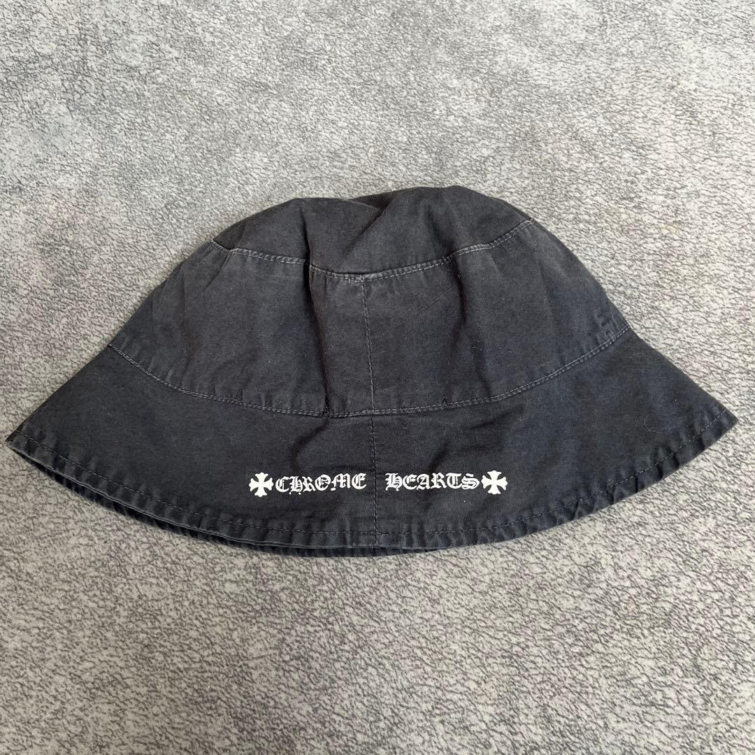 Chrome Hearts ブラック バケットハットベビーキッズ