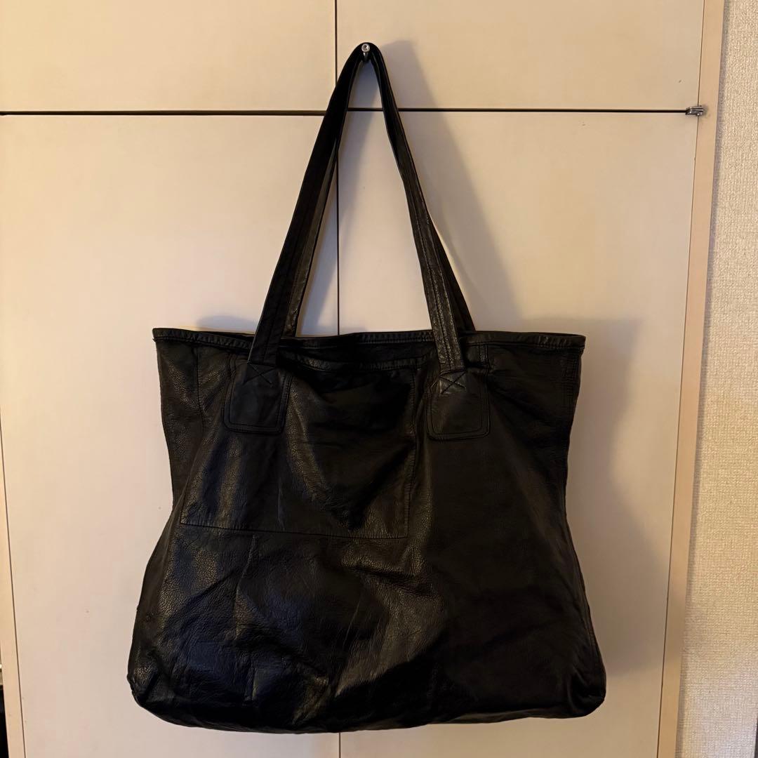 リックオウエンス スタイル本革バッグ