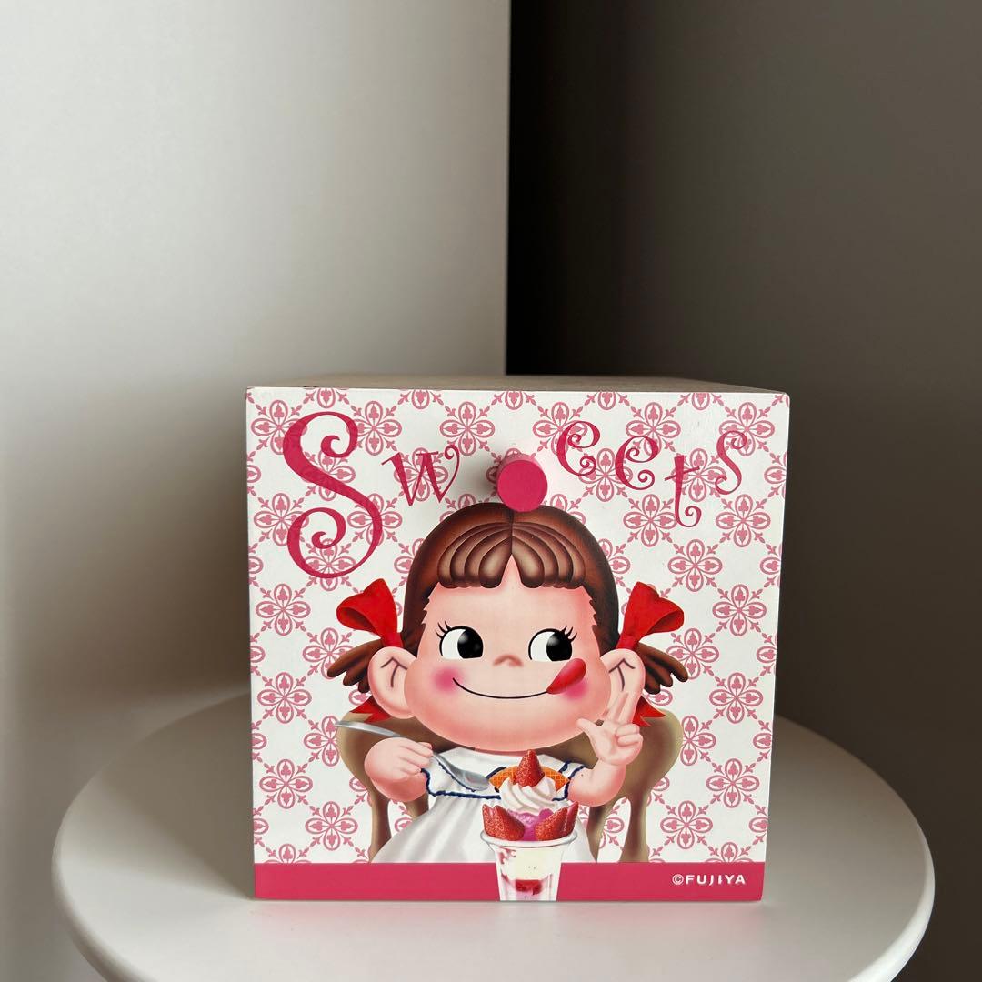 不二家 ペコちゃん 引き出しBOX CD 収納 ボックス ケース - メルカリ