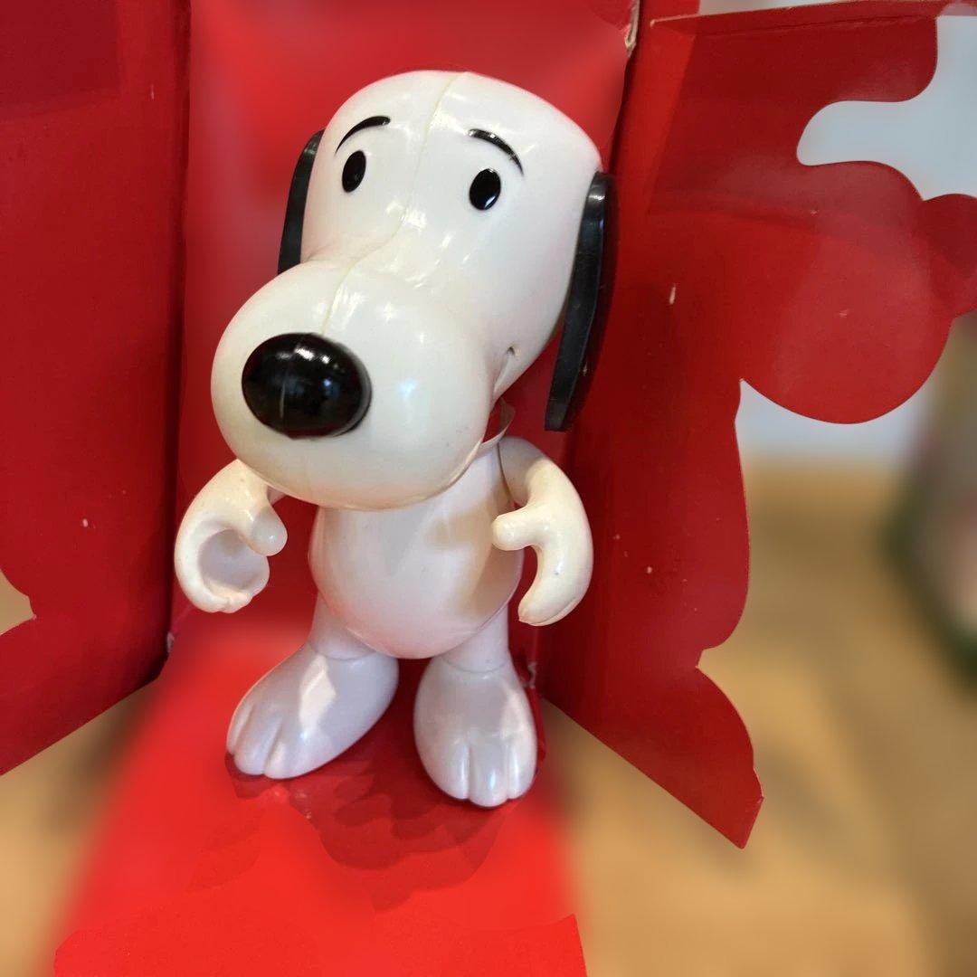 1975年 Detemined スヌーピー ソフビ ビンテージ