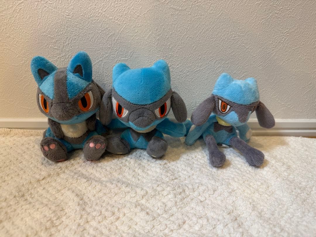 ポケモンセンター　ルカリオドール　リオルドール ポケモンドールズ ルカリオ ｜【公式】ポケモンセンターオンライン