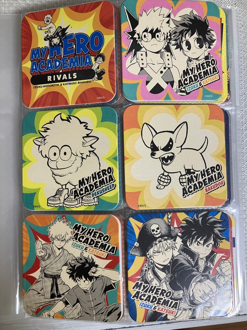 ヒロアカ アートコースター RIVALS 全種セット（48種入り