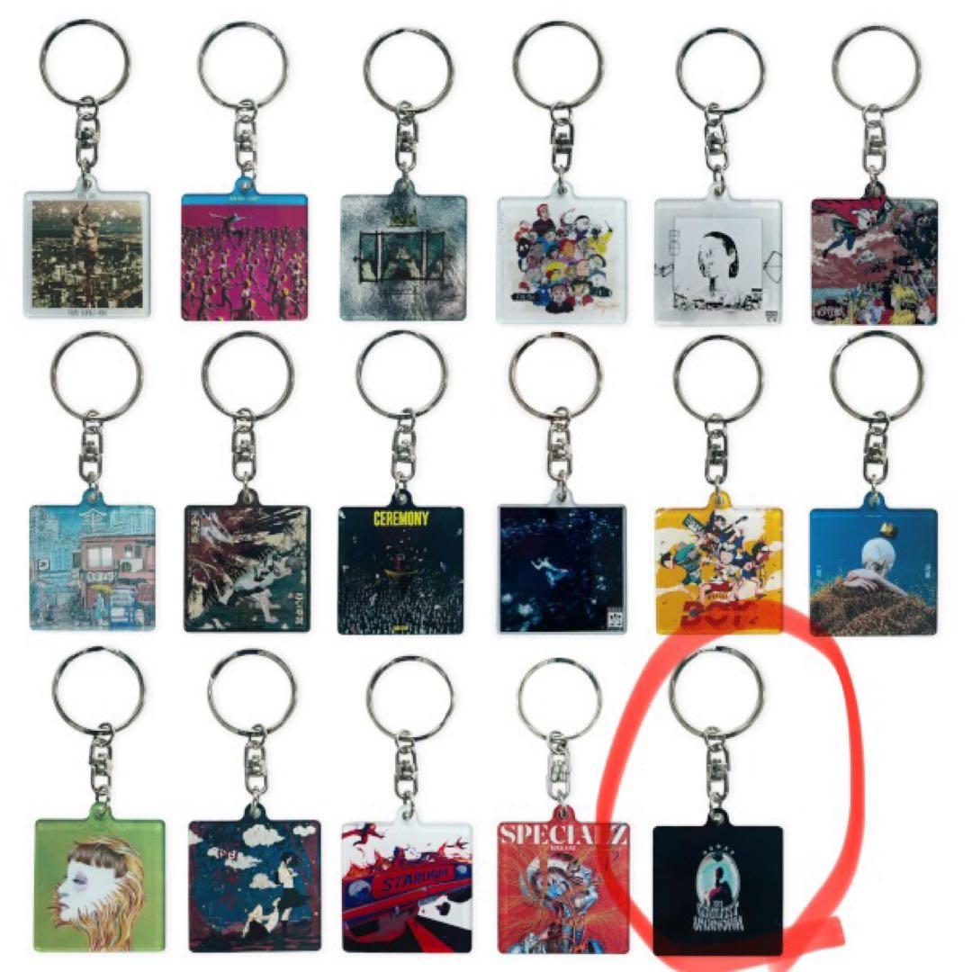 King Gnu CD ジャケット アクリル キーホルダー - メルカリ