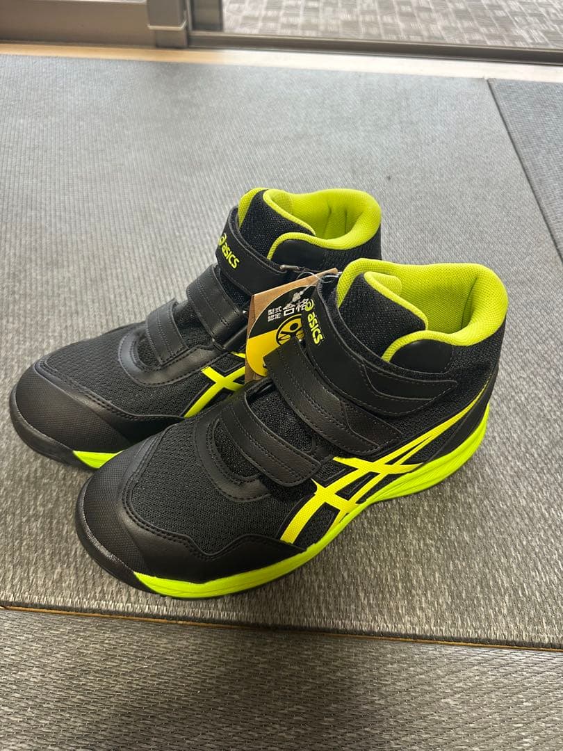 安全靴 アシックス 25cm WINJOB CP216