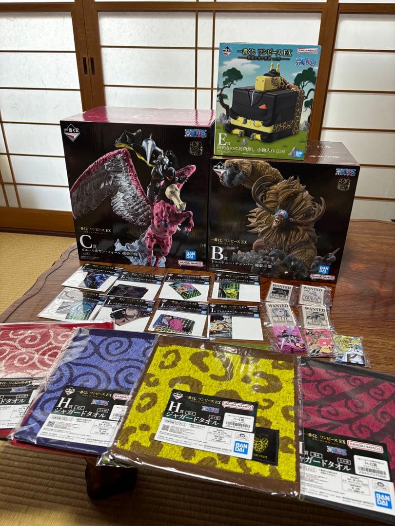 一番くじ　ワンピースEX　悪魔を宿す者達Vol.3 B賞、C賞、E賞セット