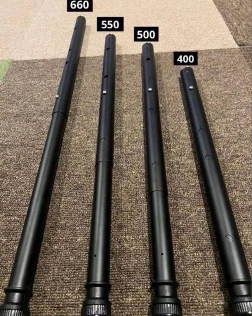 IGT 4way 400・500・ 550・660調整脚 ブラック スノーピーク - メルカリ