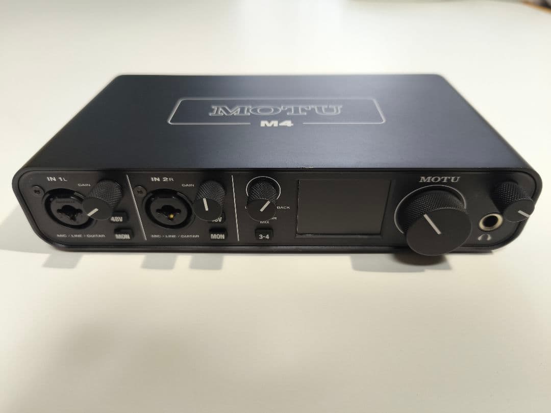 MOTU M4 本体 USBケーブル付 (オーディオインターフェース) 中古 中古】 オーディオインターフェイス MOTU M4 4in 4out USBオーディオ