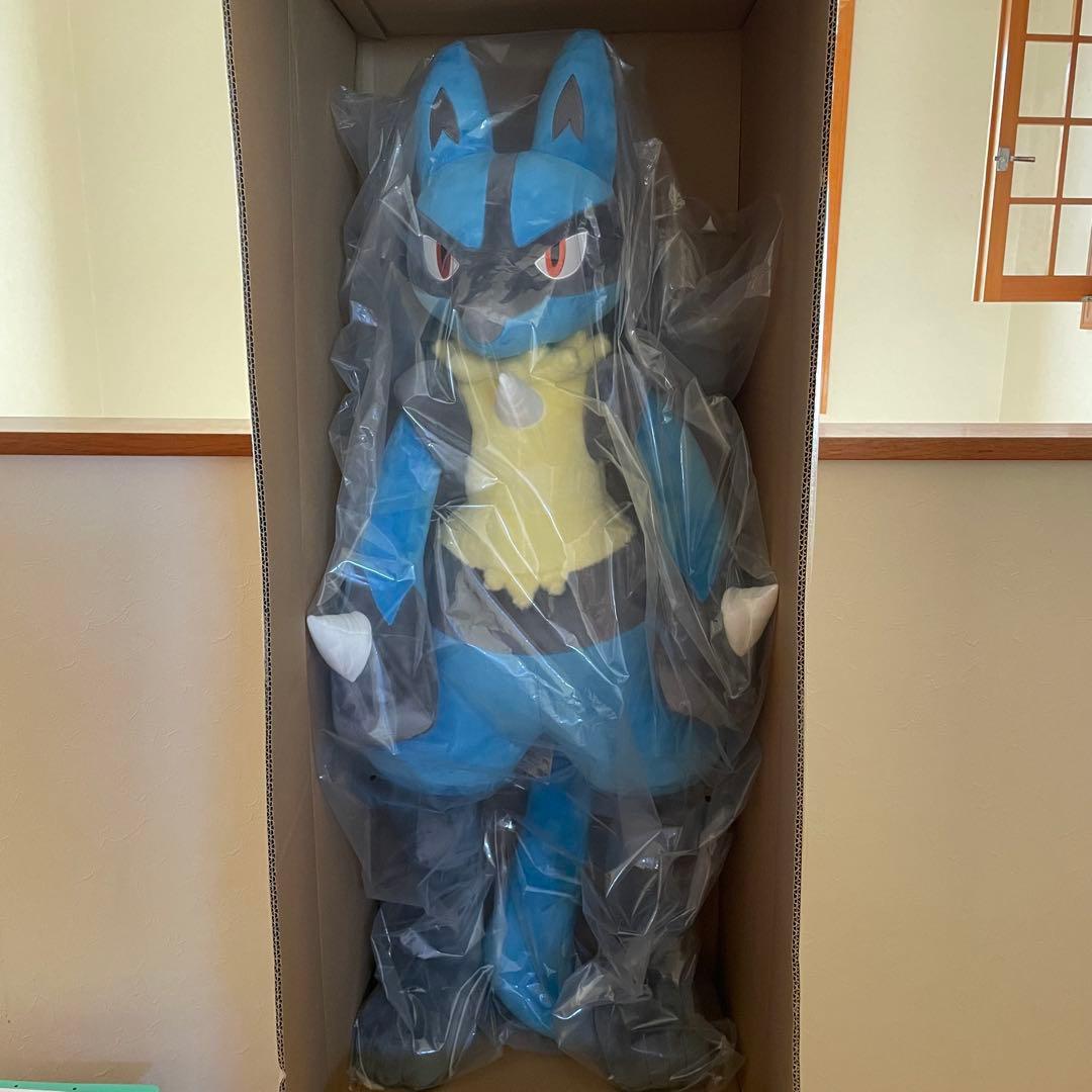 等身大 ルカリオ ぬいぐるみ 受注生産 - メルカリ