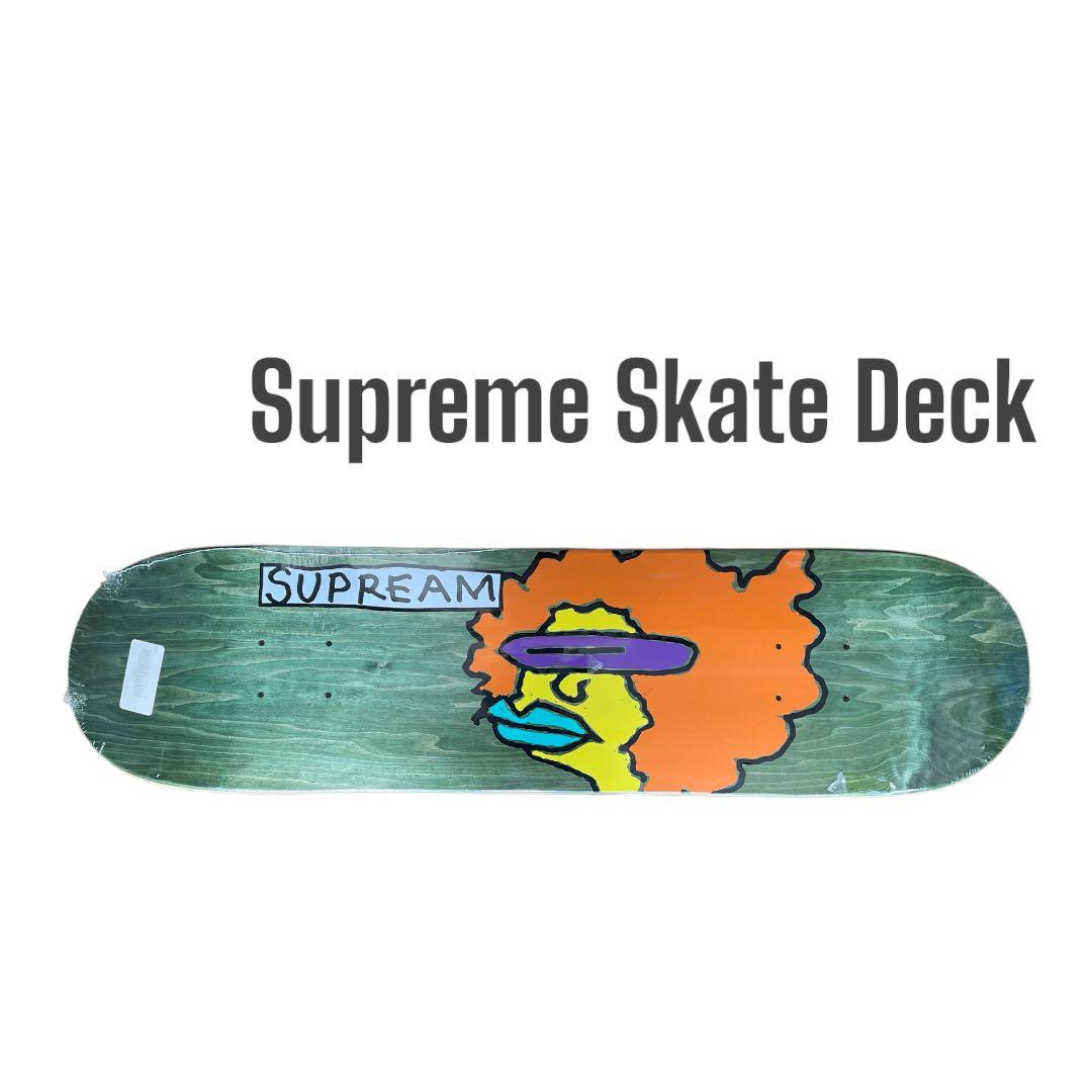 supreme シュプリーム スケボーデッキ Supreme - SUPREME シュプリーム スケボー デッキ マルチカラー 正規品