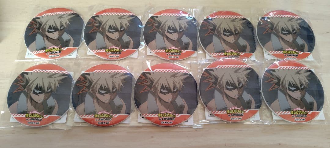 ヒロアカ 爆豪勝己 J-WORLD 非売品マグバッジまとめ売り - メルカリ