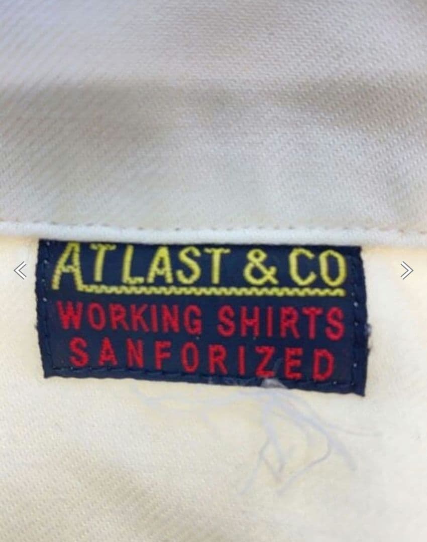 ヴィンテージファッション - 激レア AT LAST & CO ワーキングシャツ