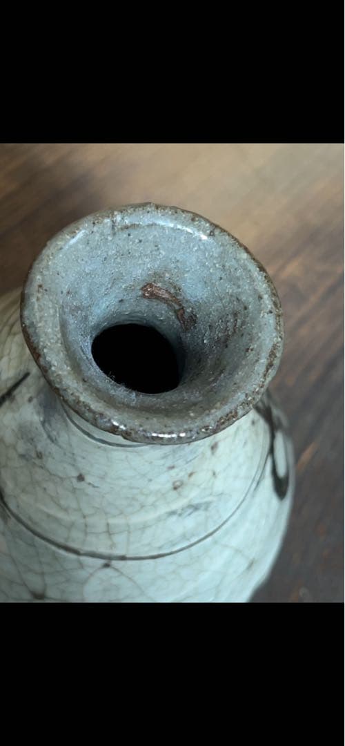 古い鶏龍山徳利(付属品 二重箱) - メルカリ