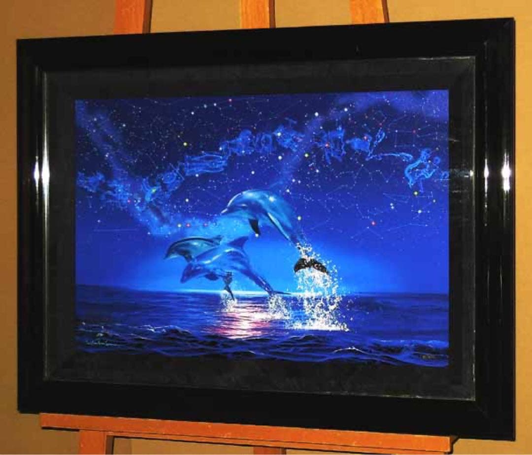 激レア！クリスチャン・リース・ラッセン「ゾディアック(S)」星座 イルカ 海 エリちゃん様専用 クリスチャン・リース・ラッセン「ゾディアック(S