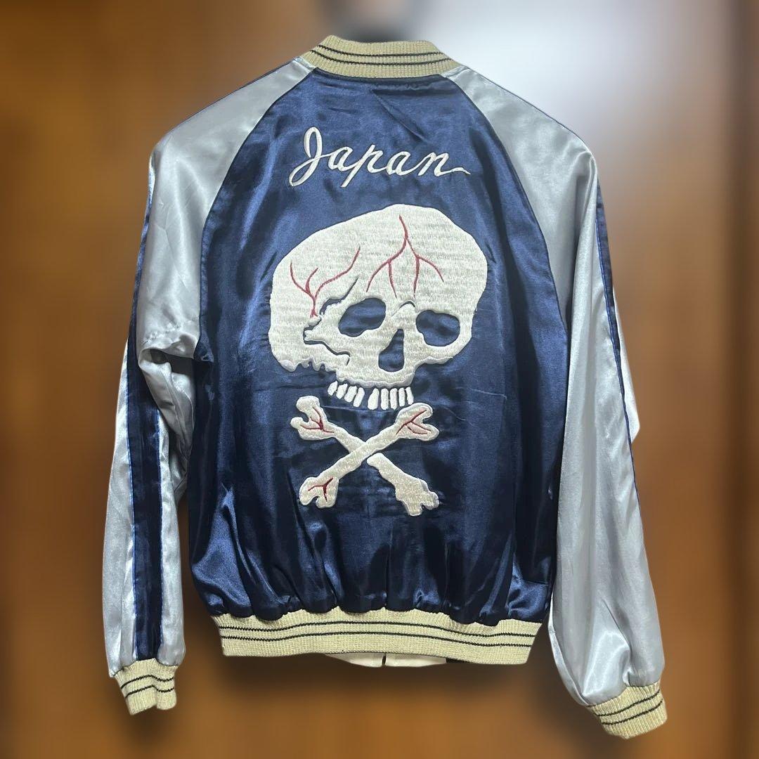 スカル　ドラゴン　スカジャン　テーラー東洋　ヴィンテージ　９０S