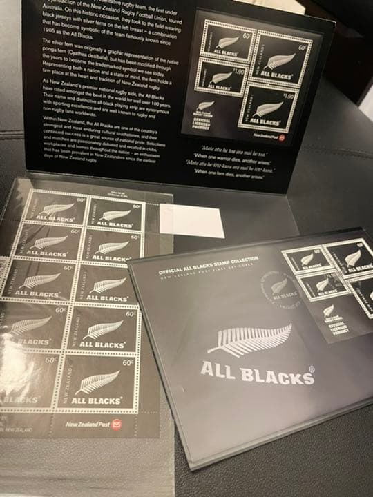 オールブラックスの切手