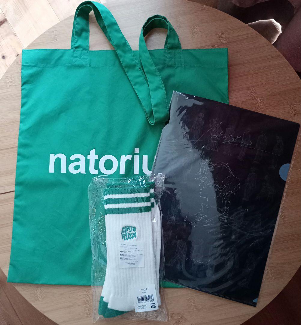 なとり　natorium　トートバッグ・ソックス・クリアファイルセット