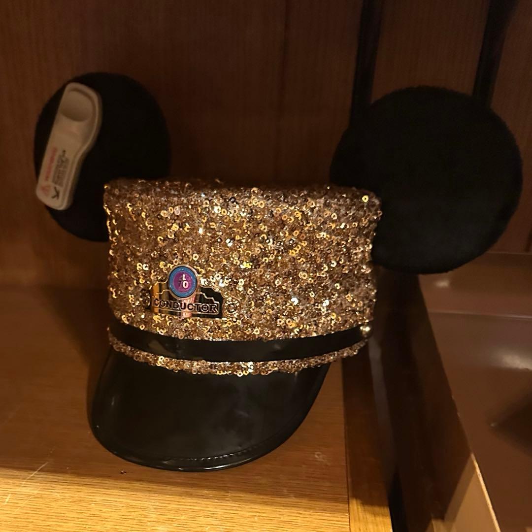 カリフォルニア ディズニー 70周年 ミッキー コンダクター ハット 平野