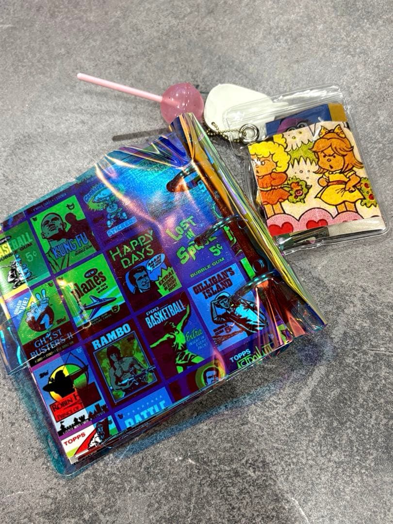 おすそ分けファイル アメキャラシール100枚➕a キーホルダー付き