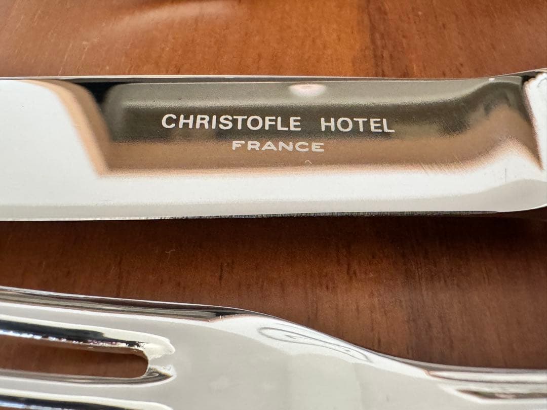 クリストフルホテル モノグラム　ナイフ&フォーク &スプーン 全16点