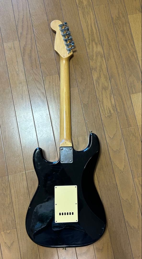 フォトジェニック ブラックエレキギター シングルコイル ビンテージ