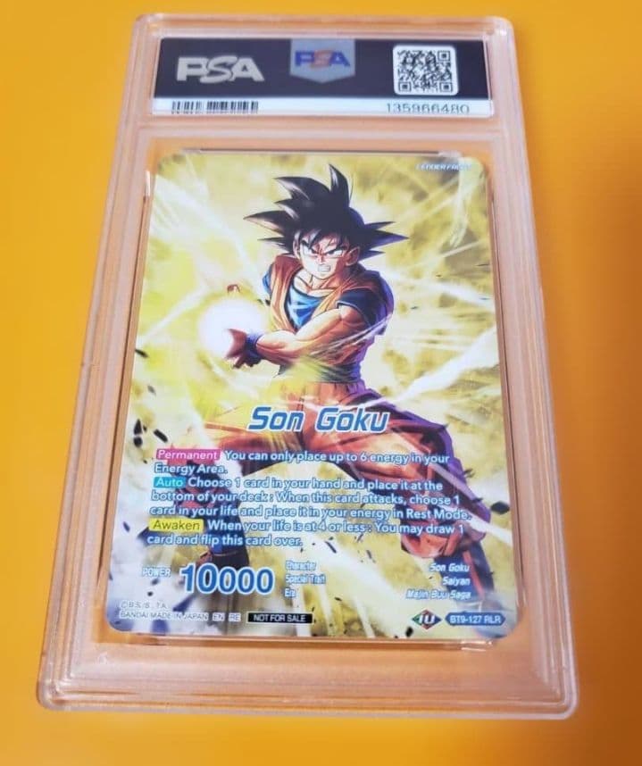 今週限定psa10孫悟空3ドラゴンボール超ゴールデンカードBT9-127 - メルカリ