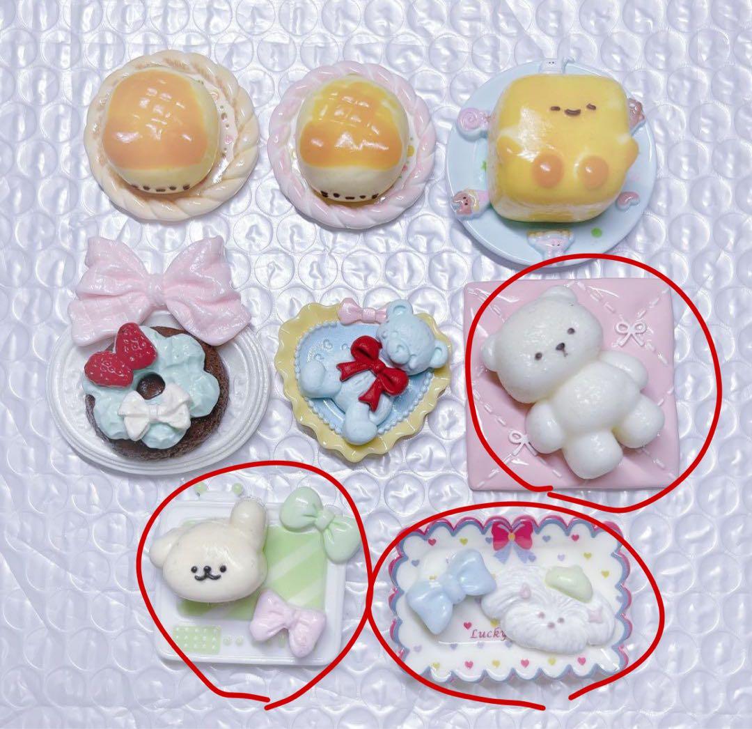 スクイーズ 用 ミニプレート ミニチュアお皿 ミニチュアプレート 15個