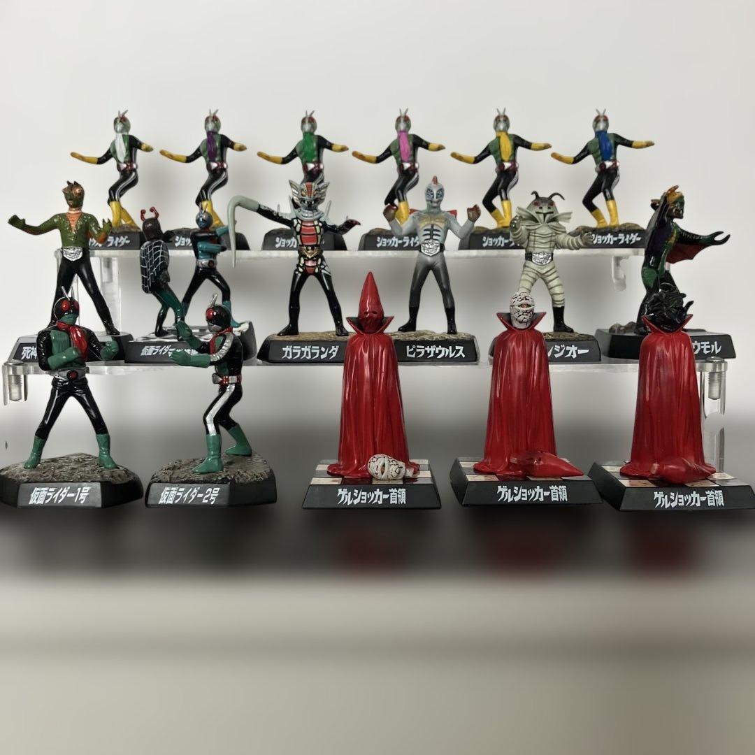 ライダー怪人名鑑】仮面ライダー 怪人名鑑 フルコンプリート - メルカリ