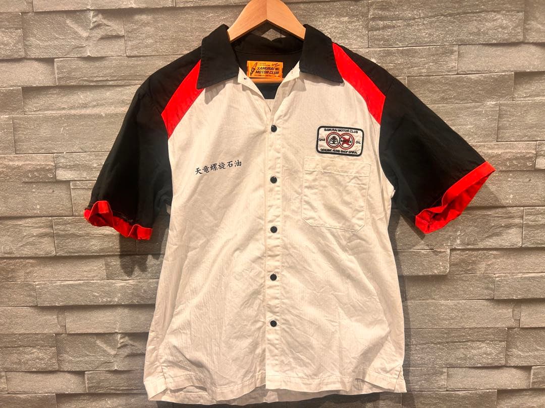 SAMURAI MOTOR CLUB ワークシャツ　サイズL