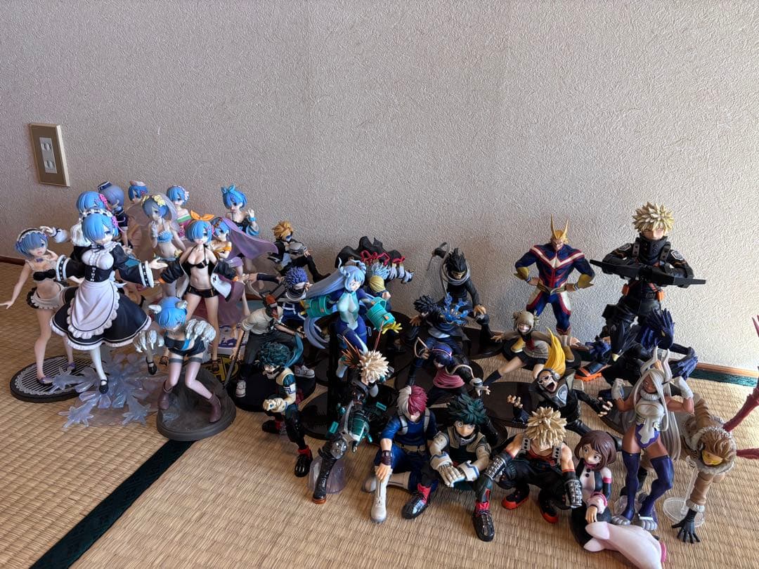 アニメ・漫画 フィギュアの大量まとめ売り　ヒロアカ、チェンソーマン、リゼロ