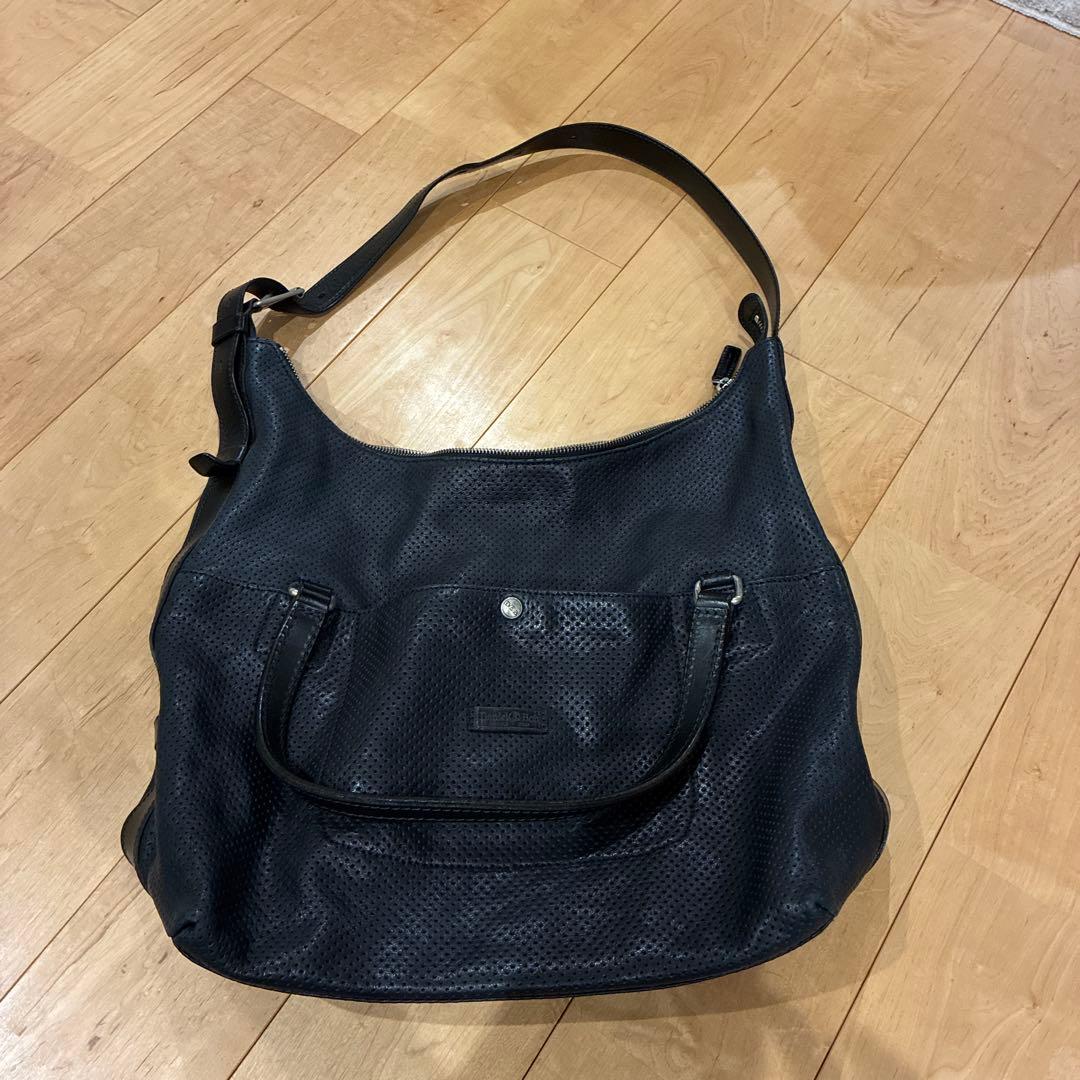 エディフィス別注　Daniel & Bob 黒 パンチング加工　トートバッグ エディフィス別注 Daniel & Bob 黒 パンチング加工 トートバッグ 別注