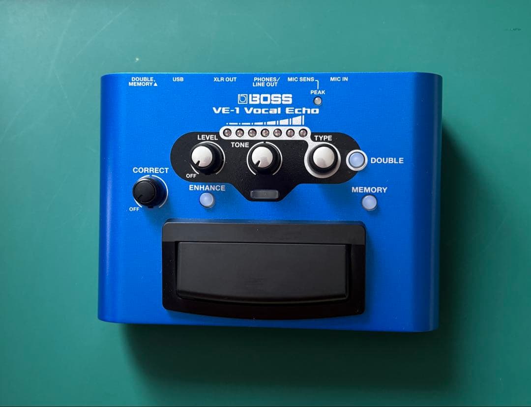 ⭐︎BOSS VE-1 ボーカルエフェクター& 9V電源アダプター ⭐︎