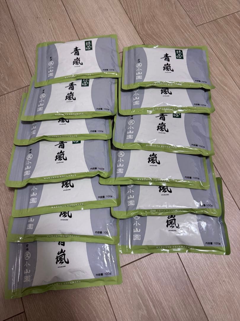 丸久小山園抹茶　青嵐100g x13袋セット