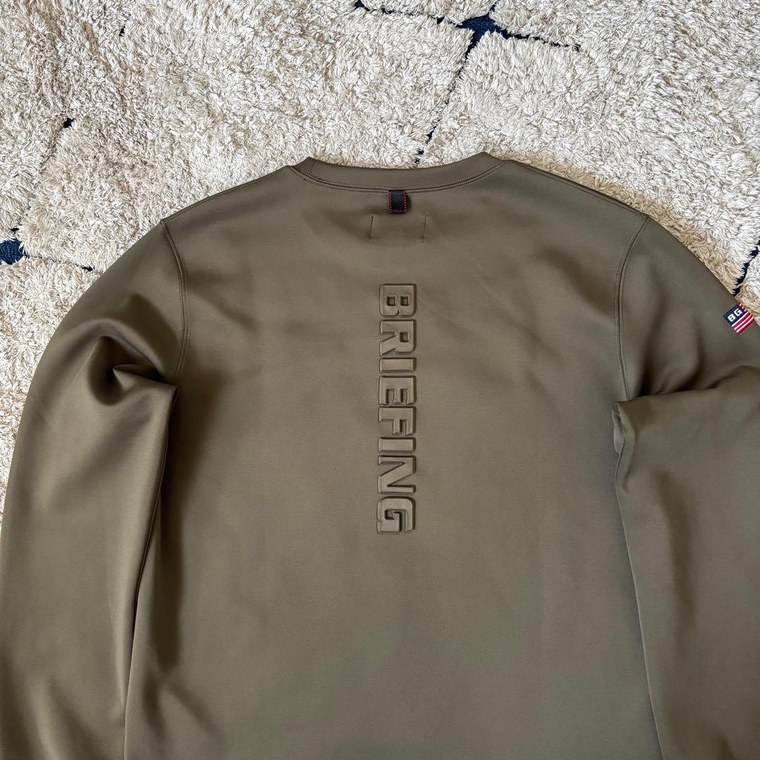 美品✨】ブリーフィング トレーナー スウェット 3Dロゴ 近年モデル