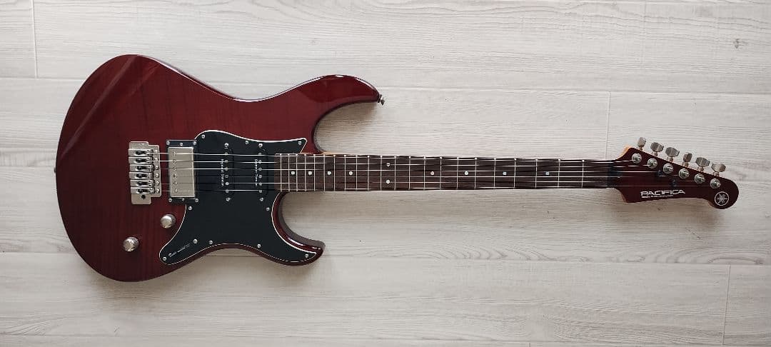 【美品】ヤマハ エレキギター PACIFICA612 VⅡ FM