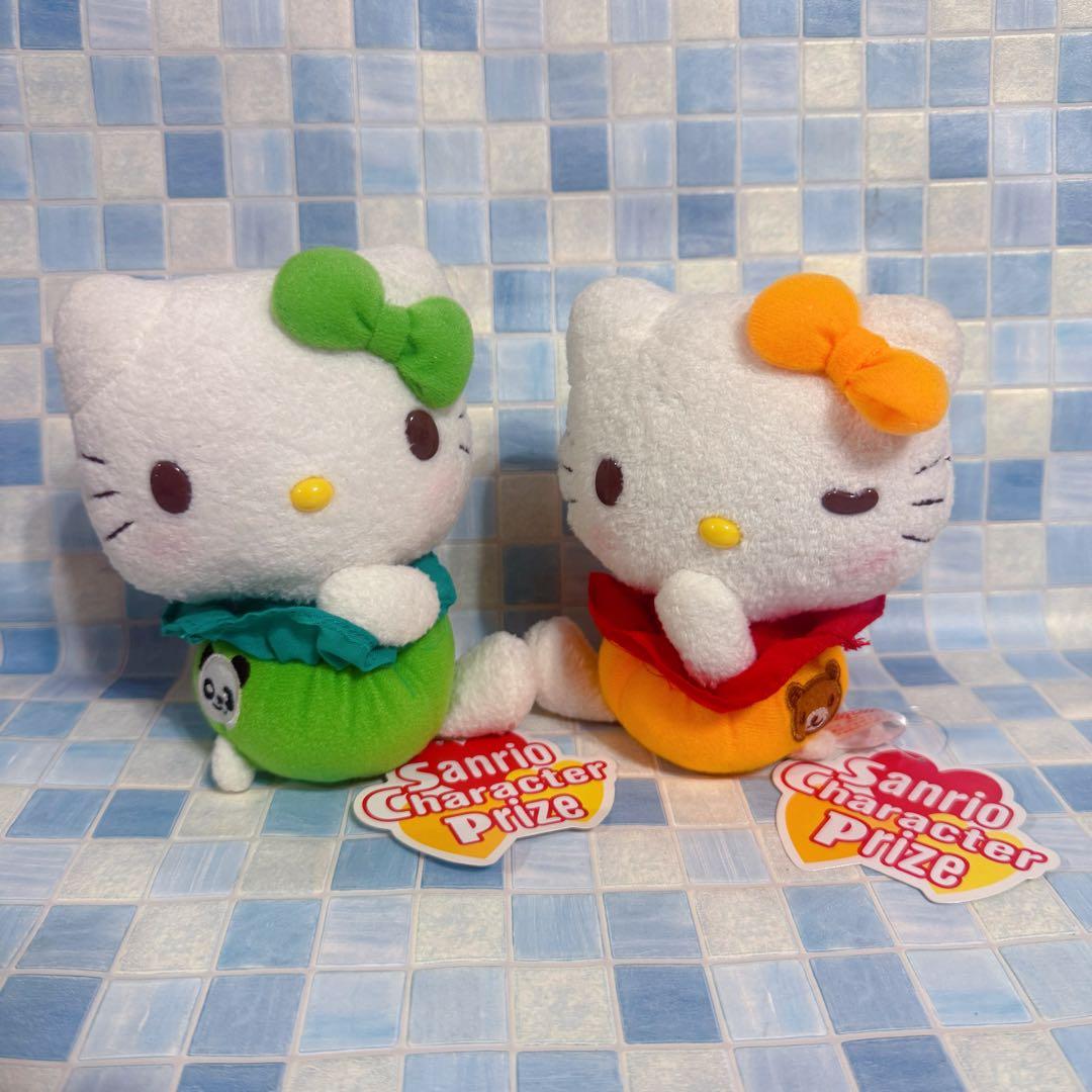 サンリオ　ハローキティ　パンダパンツ　クマパンツ　 ぬいぐるみ　2点セット