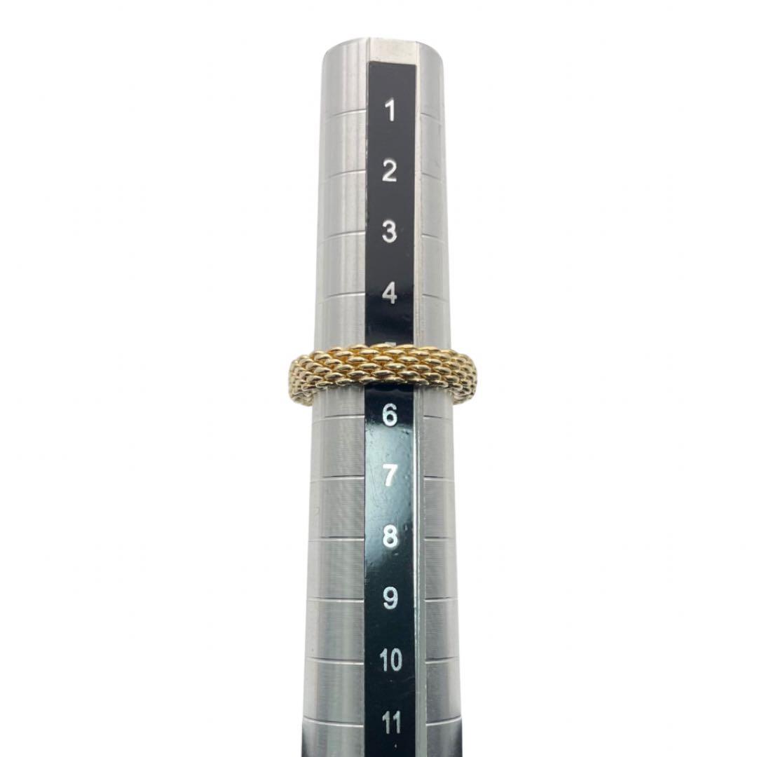 erics ティファニー K18 YG サマセット リング 5号 3.9g
