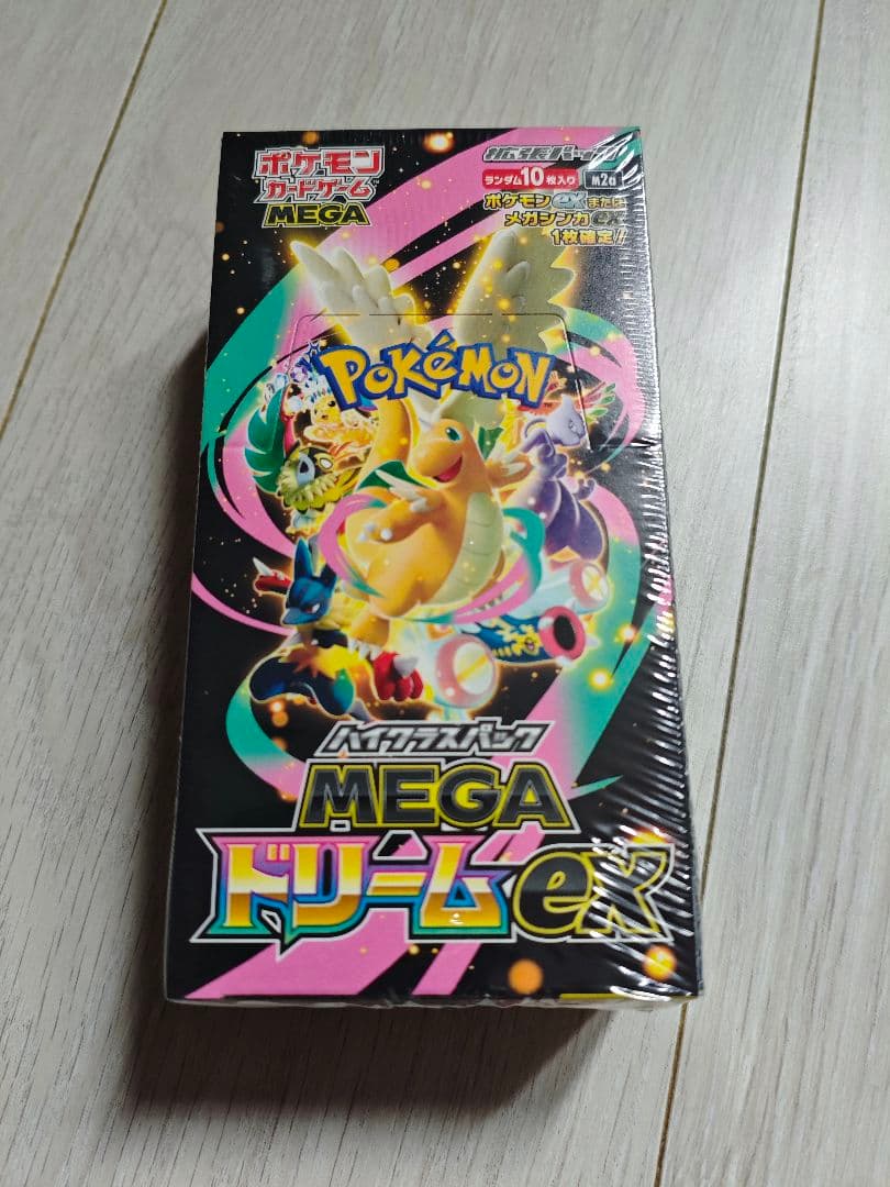 ポケモンカード MEGAドリームex 新品未開封 シュリンク付き 1BOX