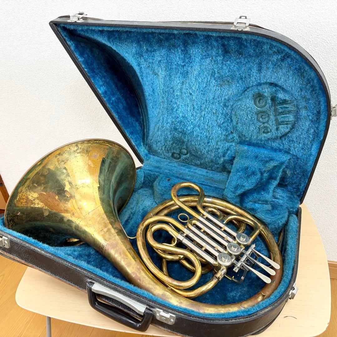 NIKKAN ニッカン インペリアル フレンチホルン 管楽器 現状品 - メルカリ