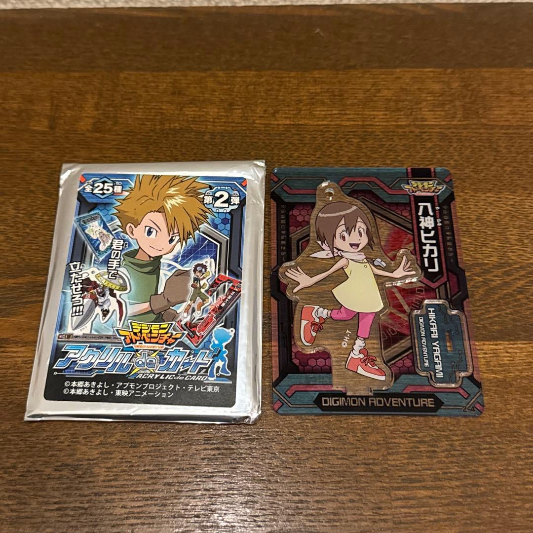 デジモン アクリルdeカード 八神ヒカリ　無印