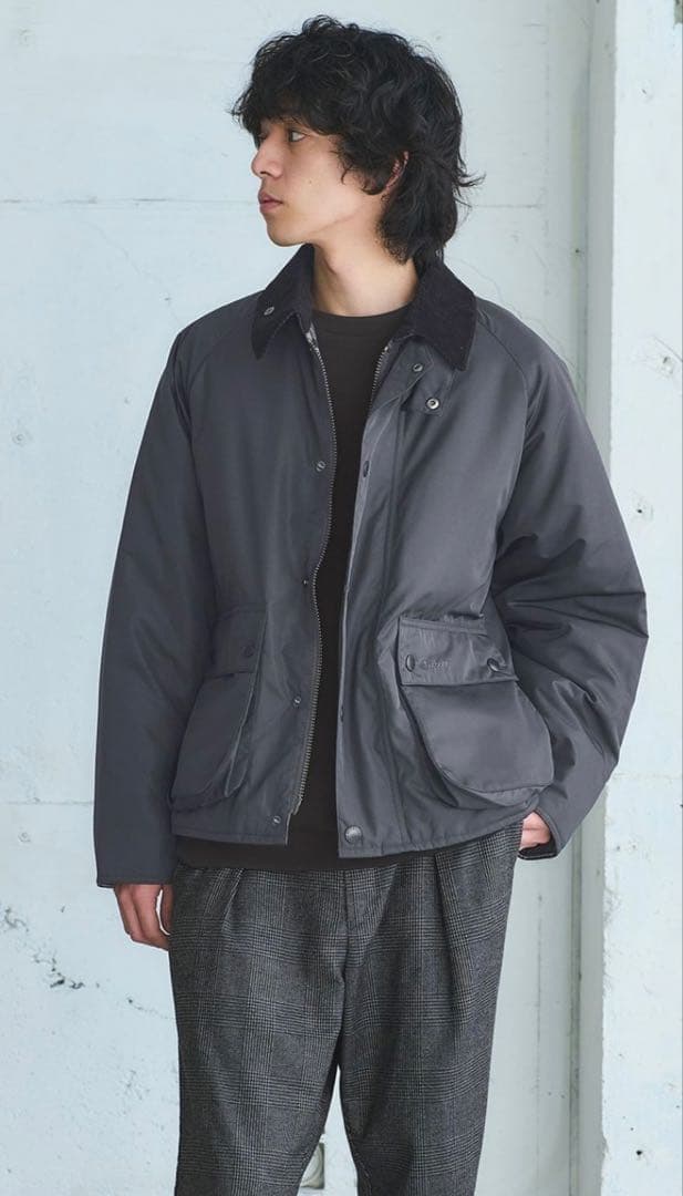 Barbourユナイテッドアローズ別注 トランスポート 新品未使用 36 グレー