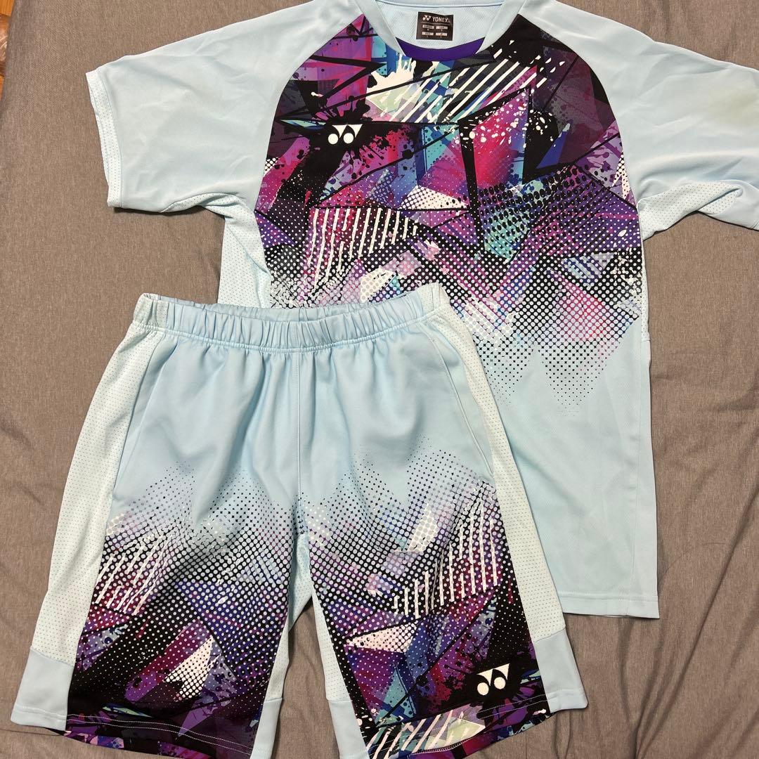 最終値下げ‼️ヨネックス YONEX テニスウェア ゲームシャツL&ハーフパンツL
