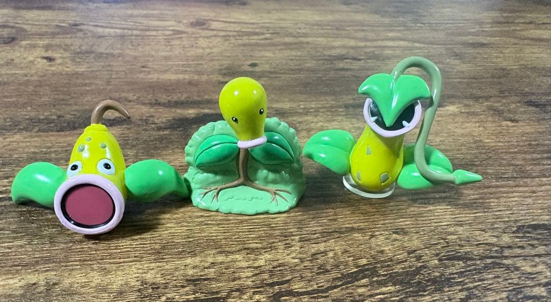 ポケモン　モンコレ　初期　マダツボミ　ウツドン　ウツボット ポケモン ポケモングッズ 3Pセット モンコレ マダツボミ ウツドン