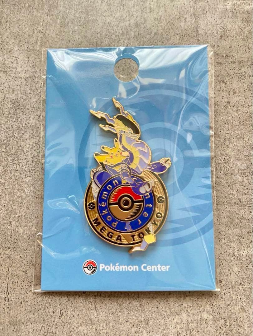 【美品！】ポケモンセンターメガトウキョー ミライドン ピンズ ポケモン センター メガトウキョー 限定 ミライドン ピカチュウ ピン