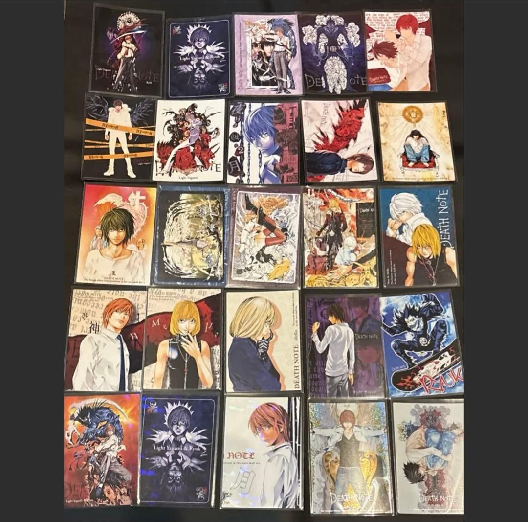 DEATH NOTE デスノート トレーディングカード 25枚セット