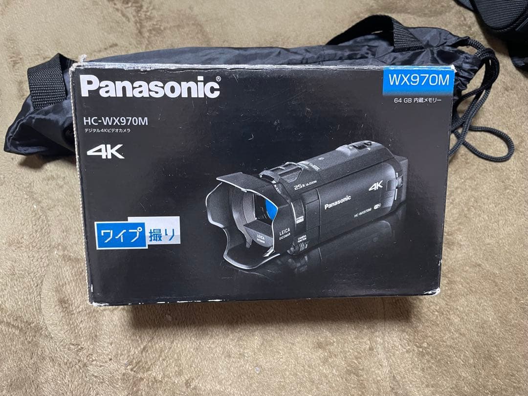 Panasonic HC-WX970M 4Kビデオカメラ 本体