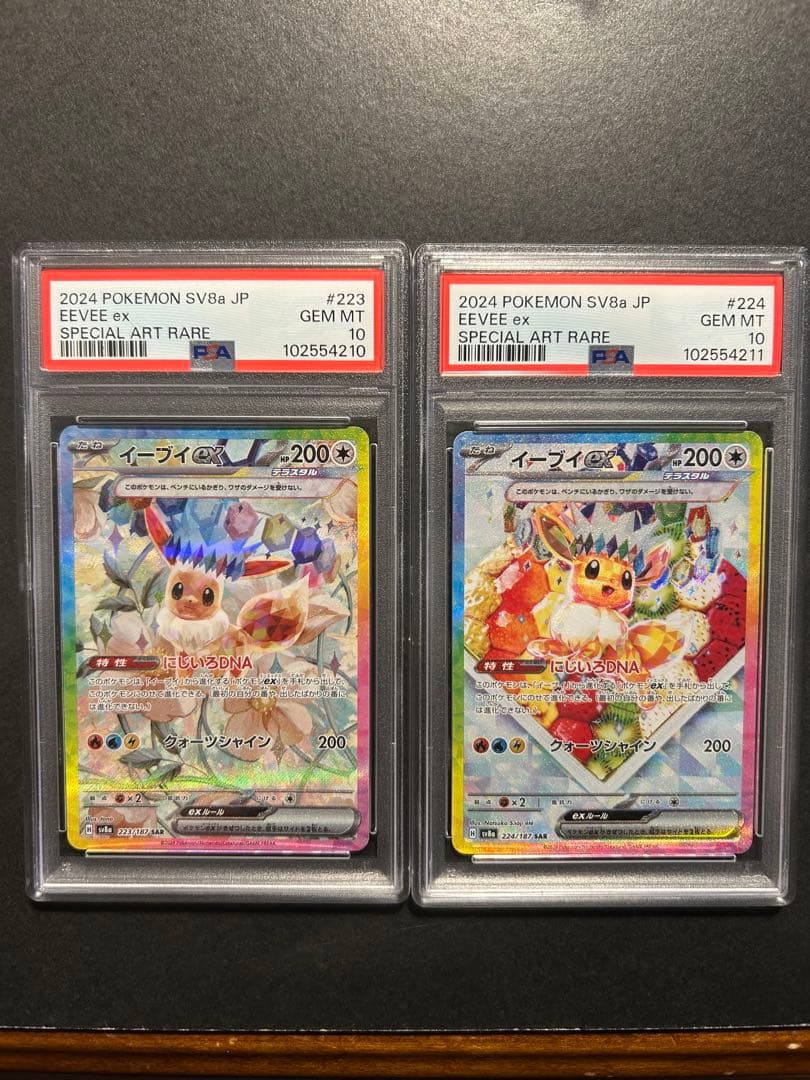 カ*ン様 イーブイex SAR PSA10 連番