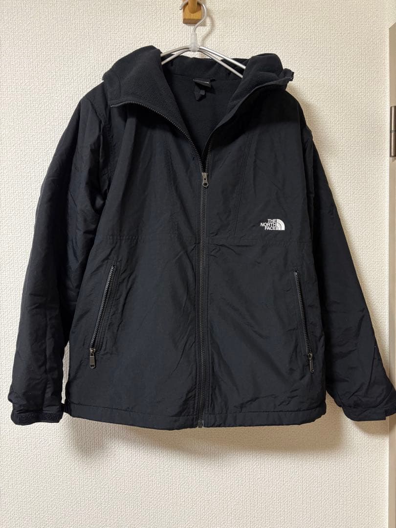 ノースフェイス　コンパクトノマドジャケット メンズ　L フリース　中綿