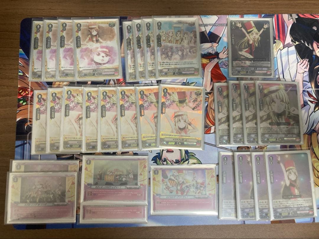 高レア】バンドリ ハロー、ハッピーワールド ヴァンガード 60枚デッキ