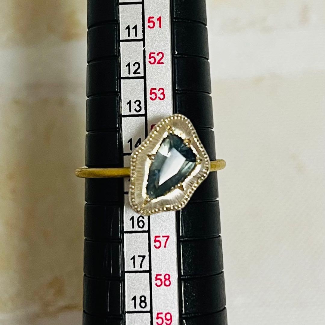 bondlamp リング フラグメント ブルーサファイア K18YG 作家物 - メルカリ