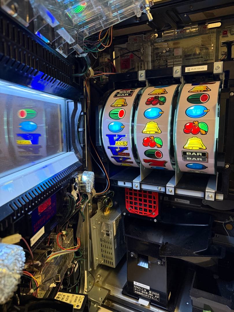 パチスロ VERSUS バーサス 5号機 コイン不要機 無段階ボリューム付き実機